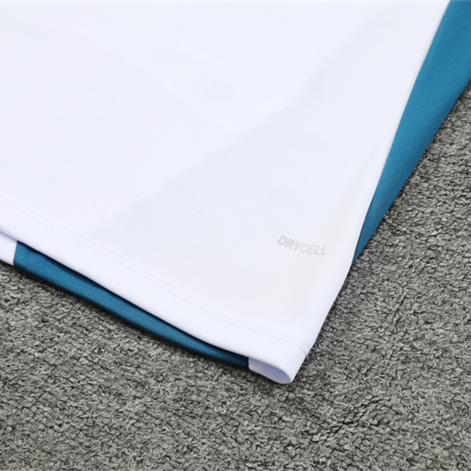 Higojerseys-Marseille 24-25 Long Sleeve Training Set - White