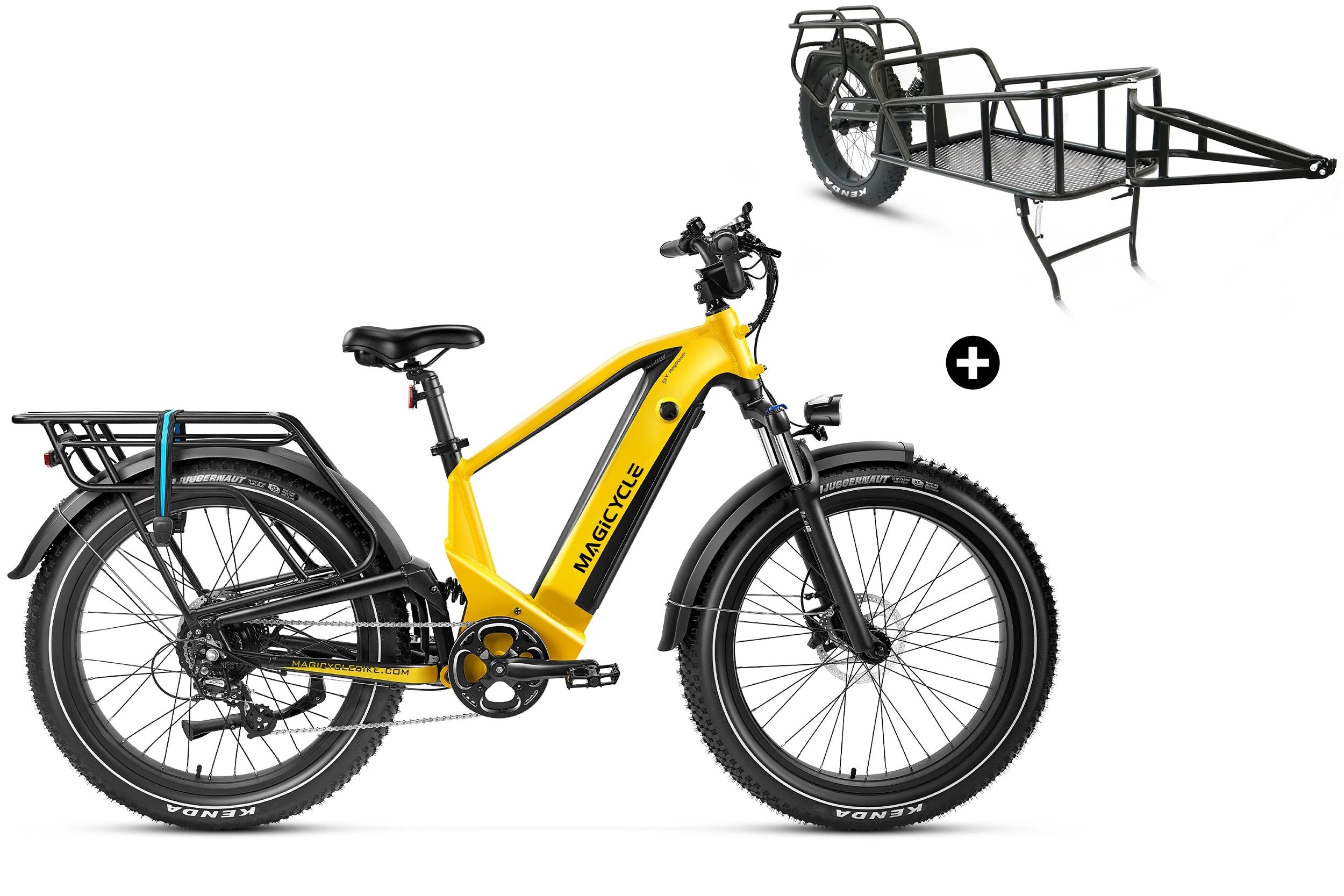 Magicycle Deer Step-Over Full Suspension Ebike SUV - Touring Version、mySite、bearsvspackers
