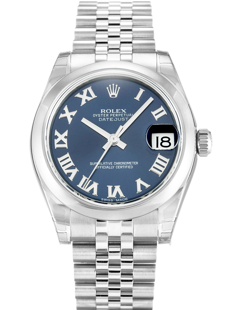 Replica Rolex Lady-Datejust 30mm Blue Dial 178240-fasswatch