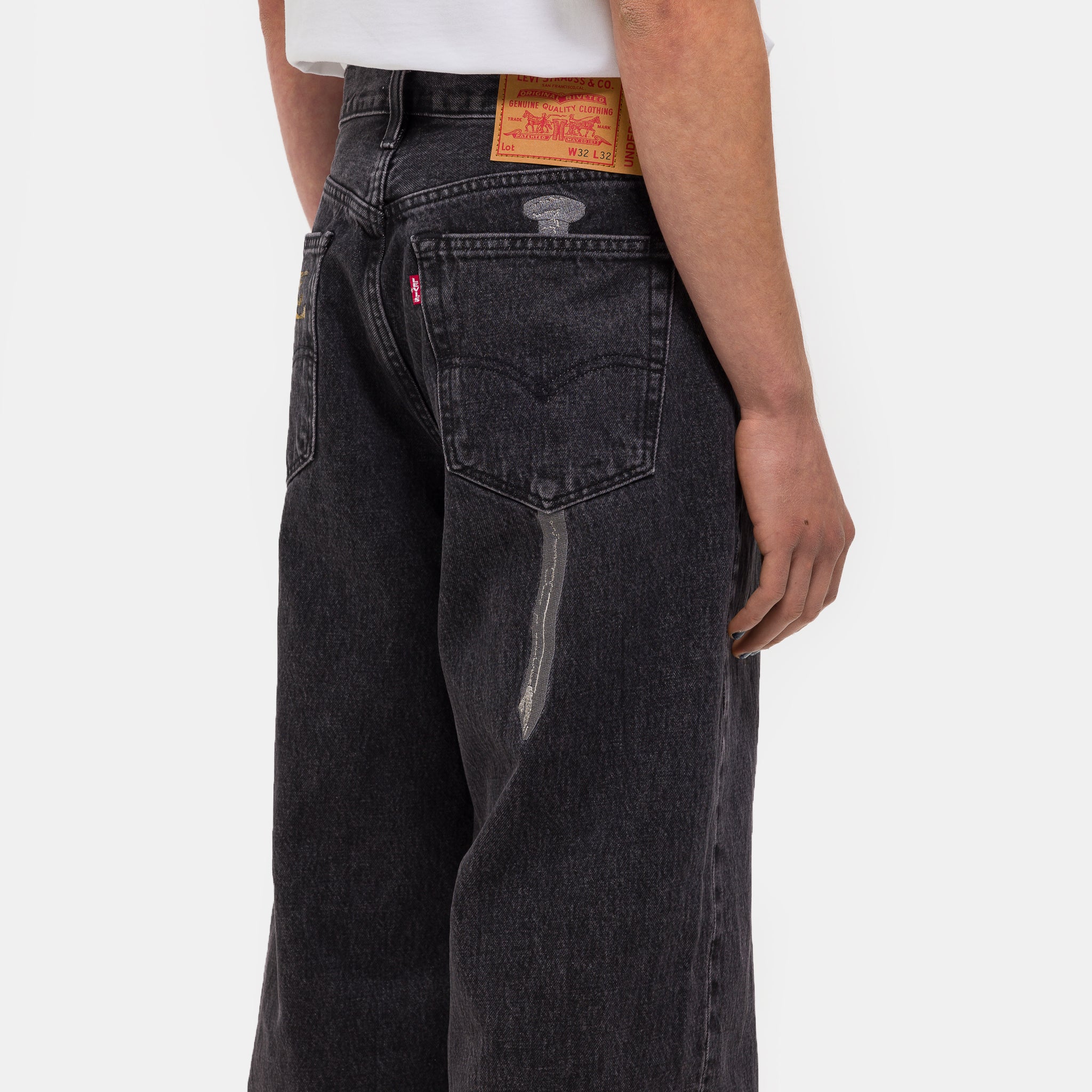 Undercover Baggy Jean in Grey