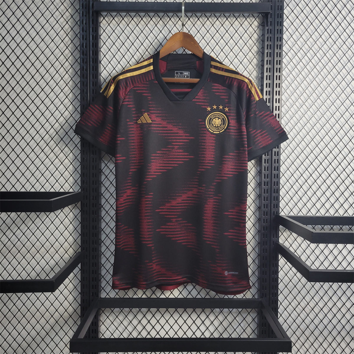 Higojerseys-Germany 2022 Away Stadium Jersey - Fans Version