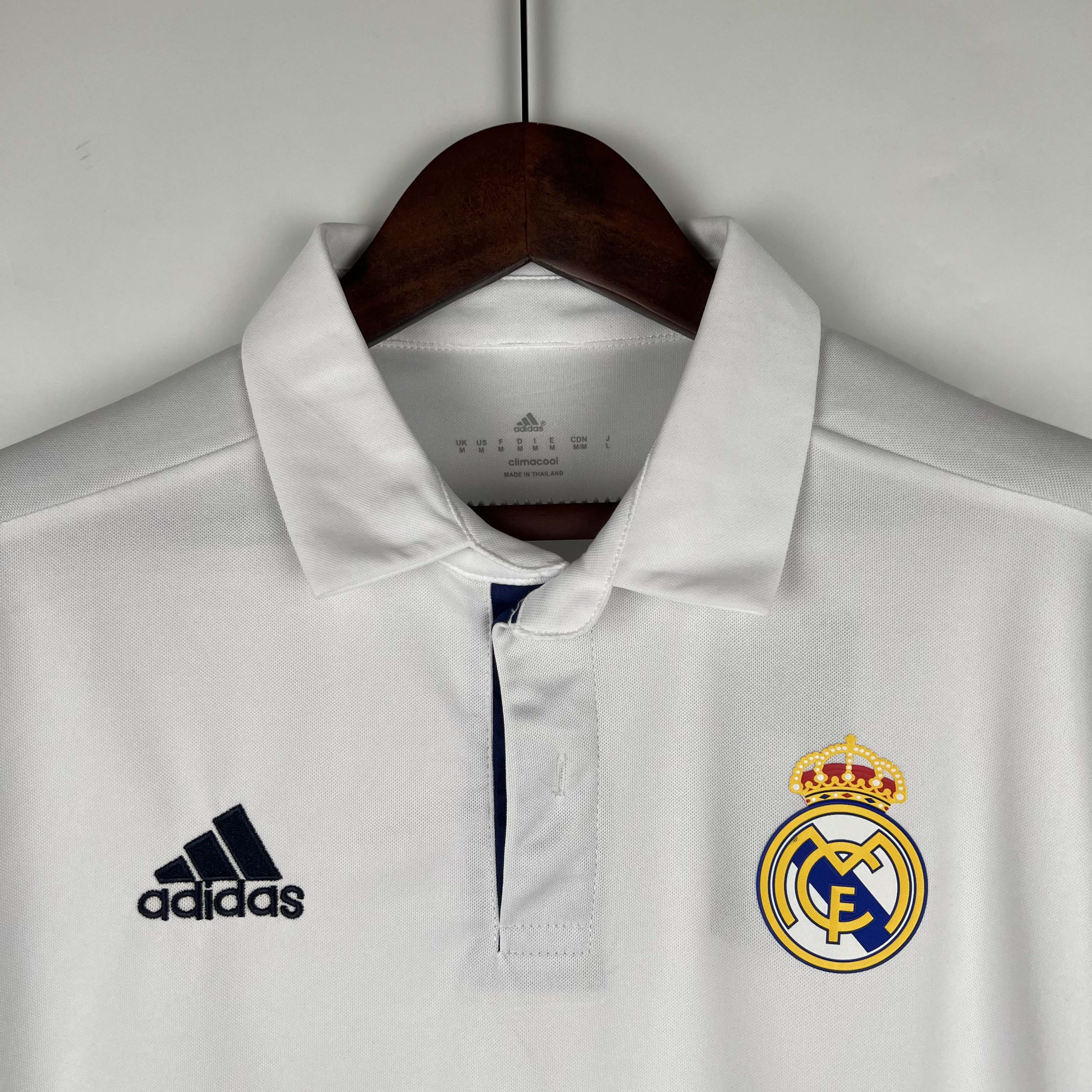 2016/2017 Retro Real Madrid Home Football Shirt1:1 Thai Quality:football jersey mysite: unitedjerseyfootball 邓江浪:football