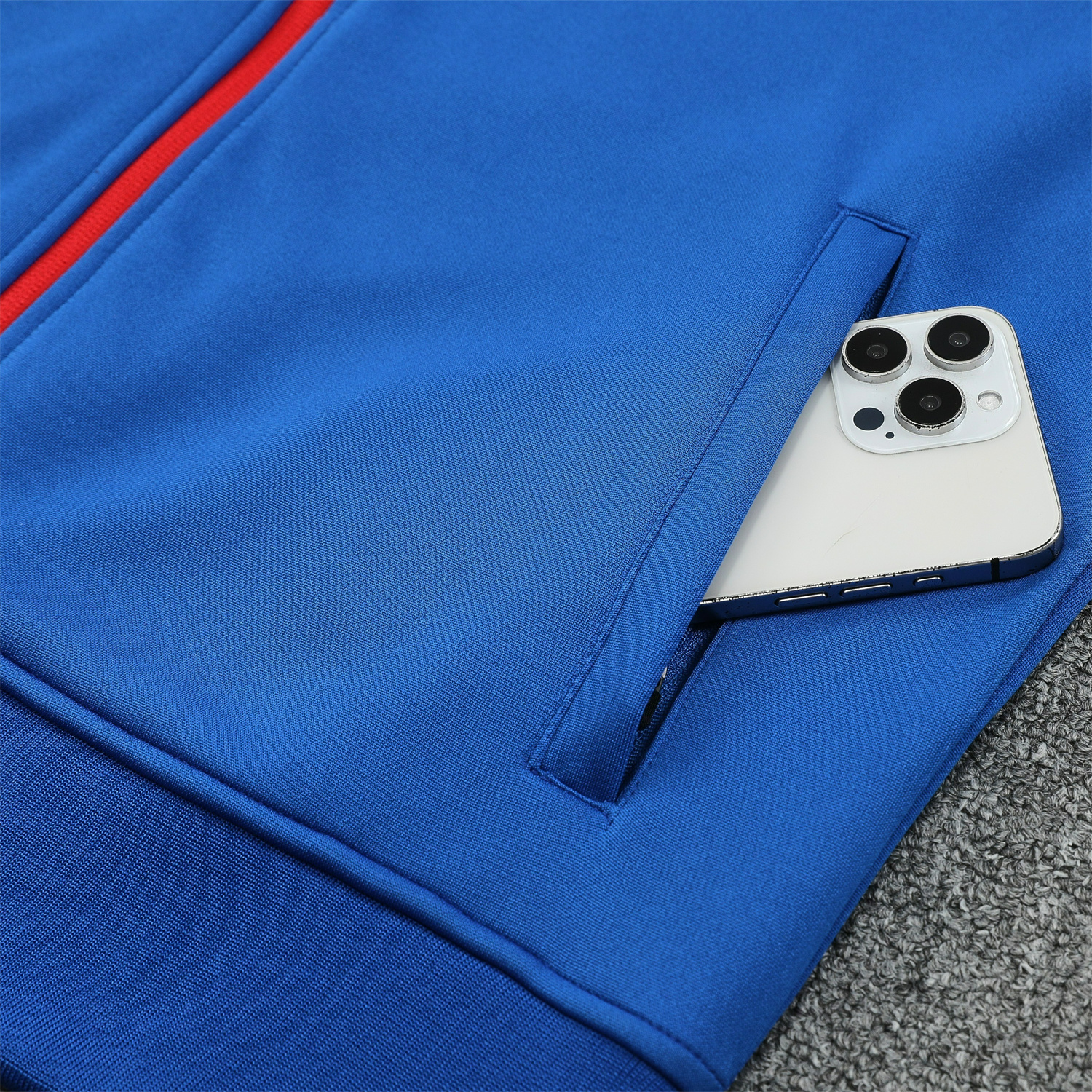 foot-Paris Saint-Germain PSG 25-26 Jacket Training Tracksuit - Blue Jackets & Blue Pants