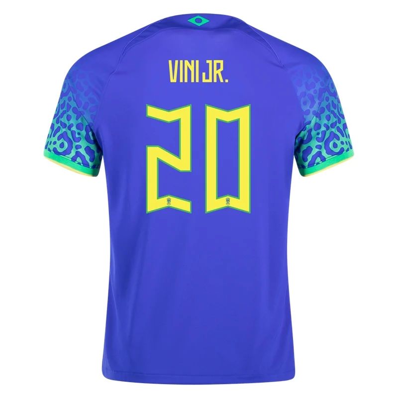 2022 Vinicius Junior #20 Brazil Away Jersey-mysite Custom Football Kit- Nextkits