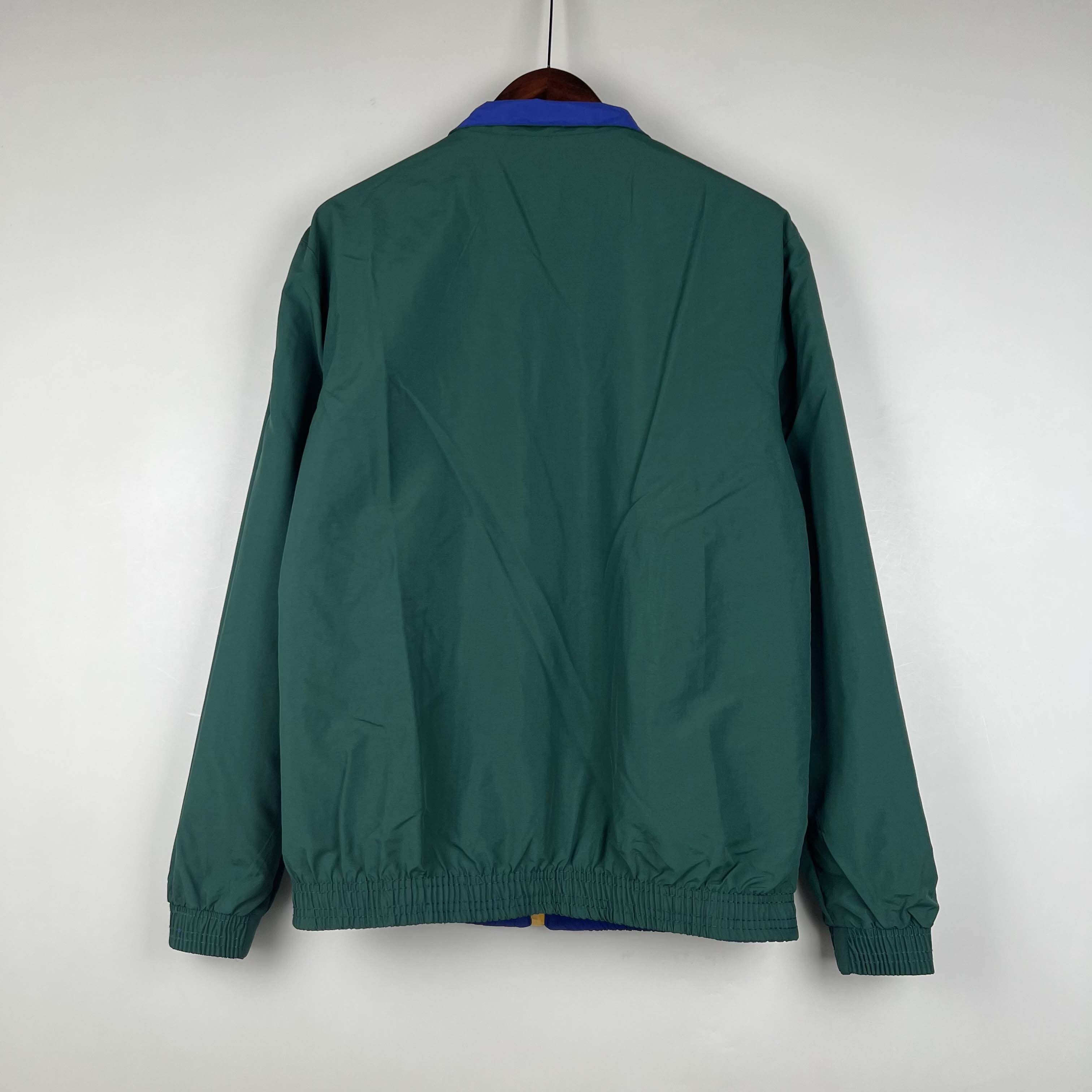 2023/2024 Manchester United Reversible Windbreaker(Blue-Green)Soccer Jersey 1:1 Thai Quality:football jersey mysite: unitedjerseyfootball 邓江浪:football