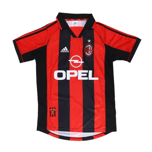 98-00 AC Milan Home soccer jersey- Retro version: Ajax 24-25 Home Stadium Jersey - Fans Version mysite: Adidas luxuryfootballshirts.com: https://www.luxuryfootballshirts.com/