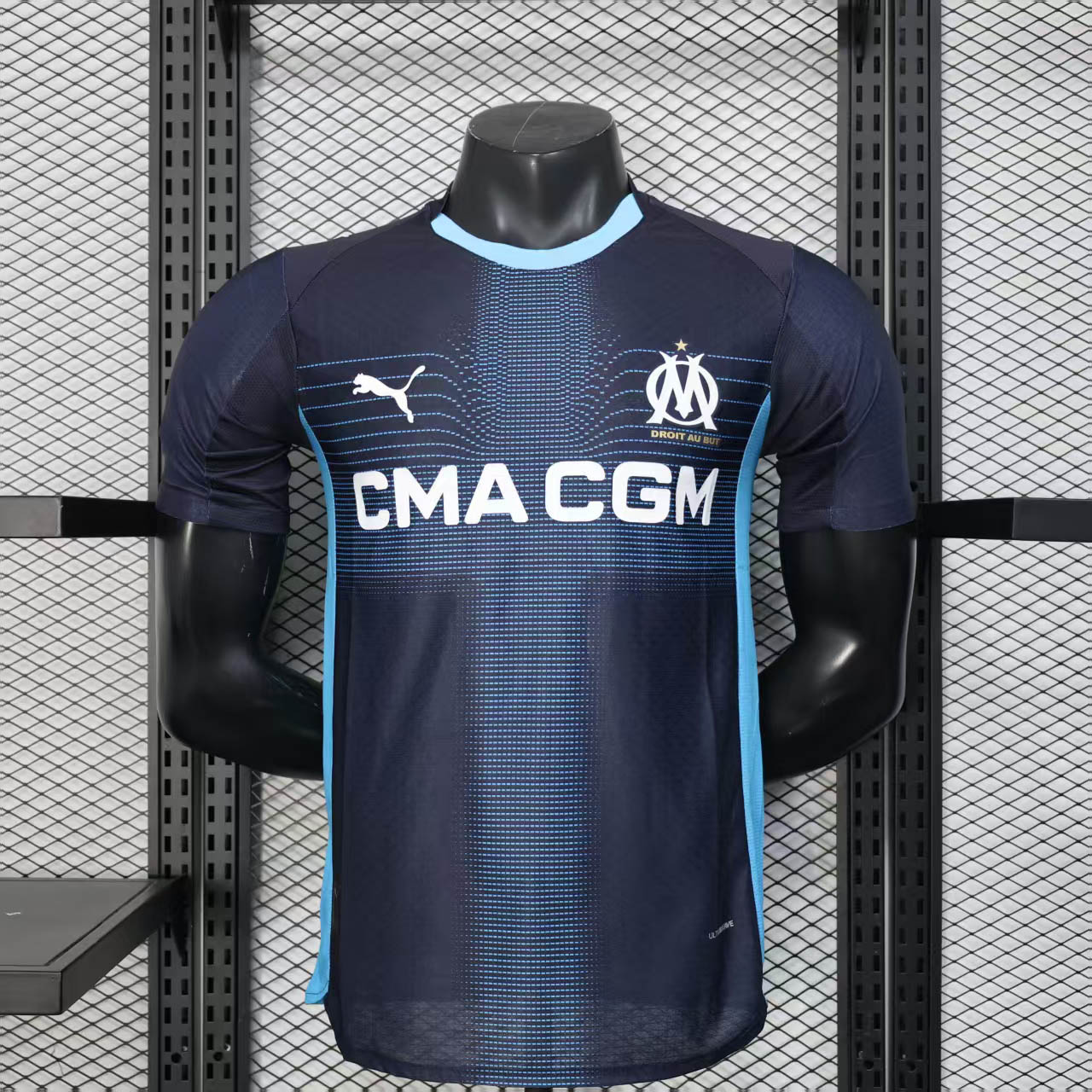 2025/2026 Player Version Olympique de Marseille Away Football Shirt 1:1 Thai Quality:football jersey mysite: unitedjerseyfootball 邓江浪:football