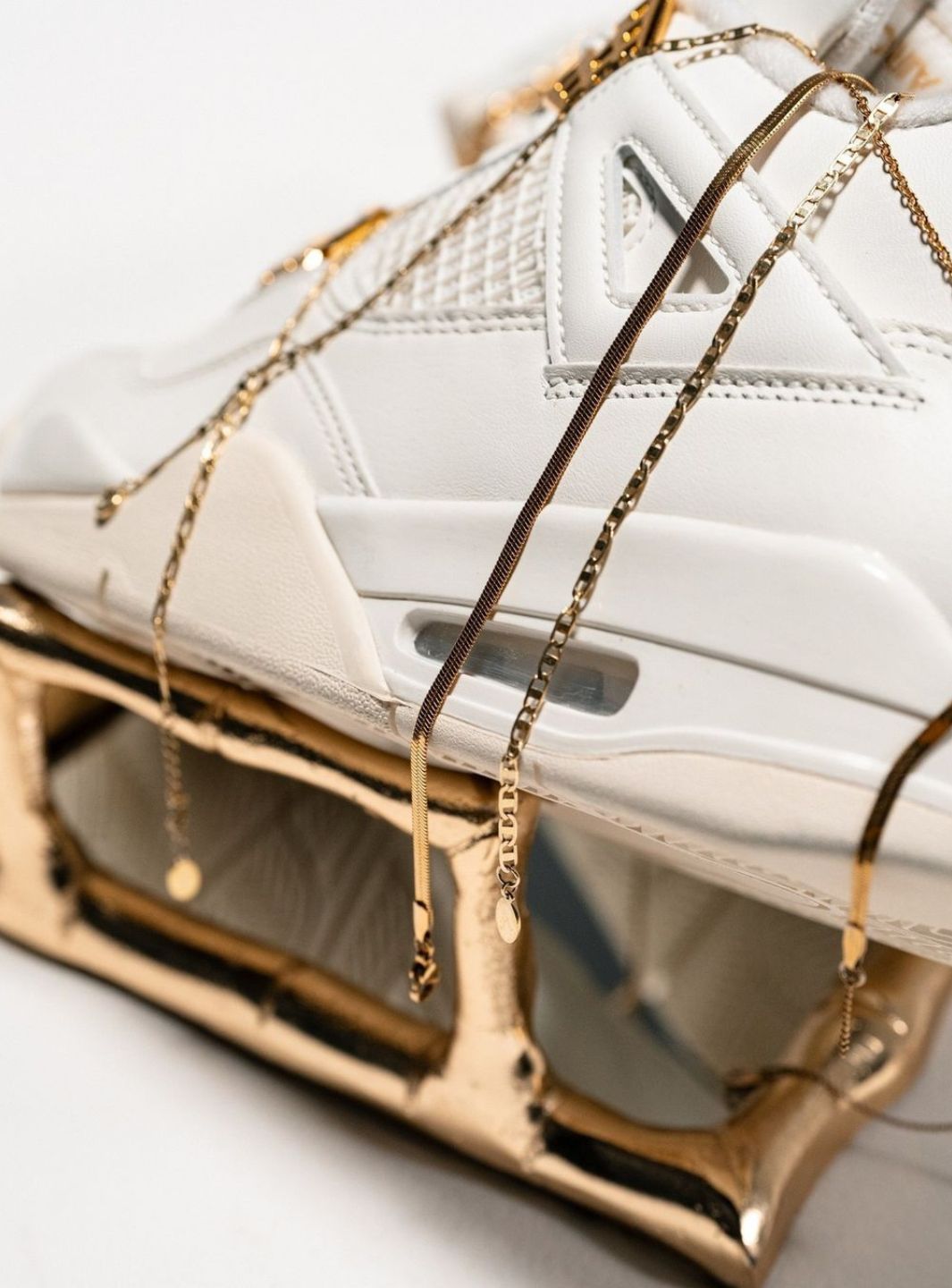 Air Jordan 4 Retro Metallic Gold、JORDAN、Cacoeks