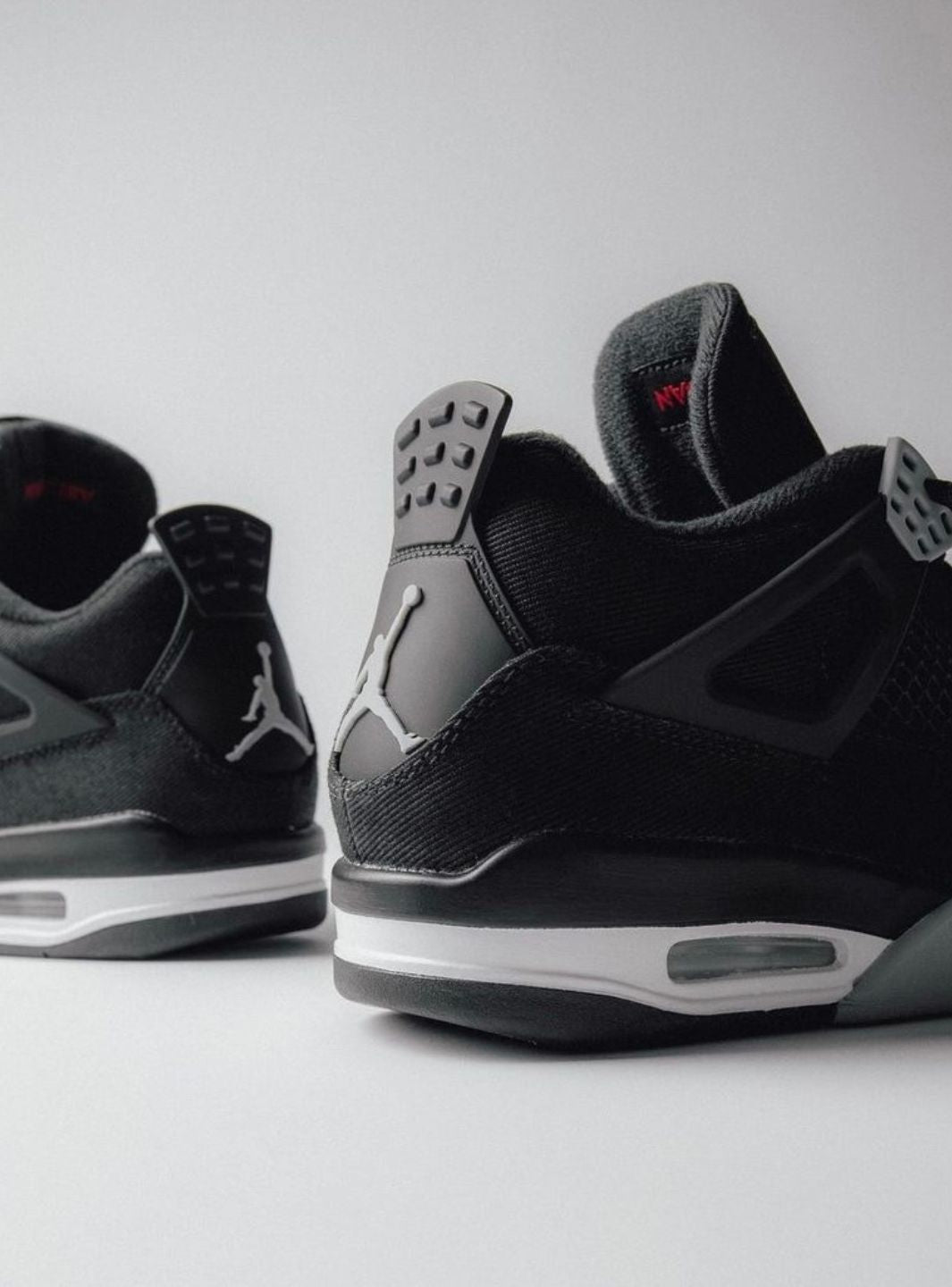 Air Jordan 4 Retro SE Black Canvas、JORDAN、Cacoeks