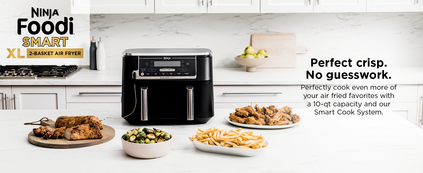 Perfect crisp. No guesswork. Perfectly cook even more of your air fried favorites with