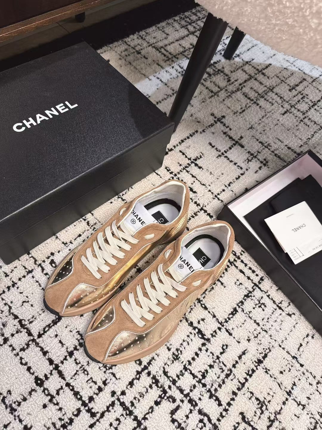 CLASSIC SNEAKERS IN PERU BROWN SHEEPSKIN AND SUEDE、mysite、Cacoeks