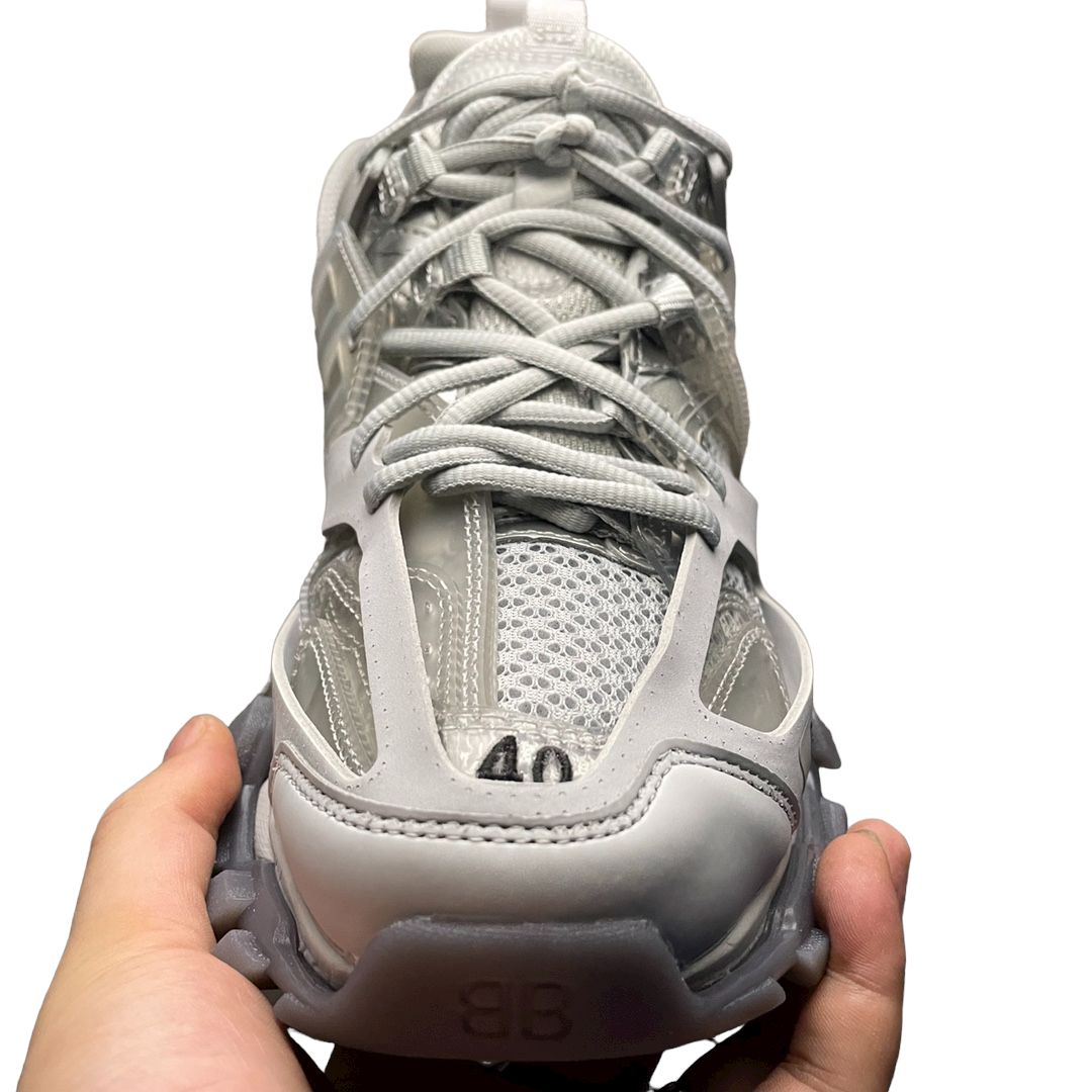Balenciaga Track Clear Sole Sneaker In Gray、mysite、Cacoeks