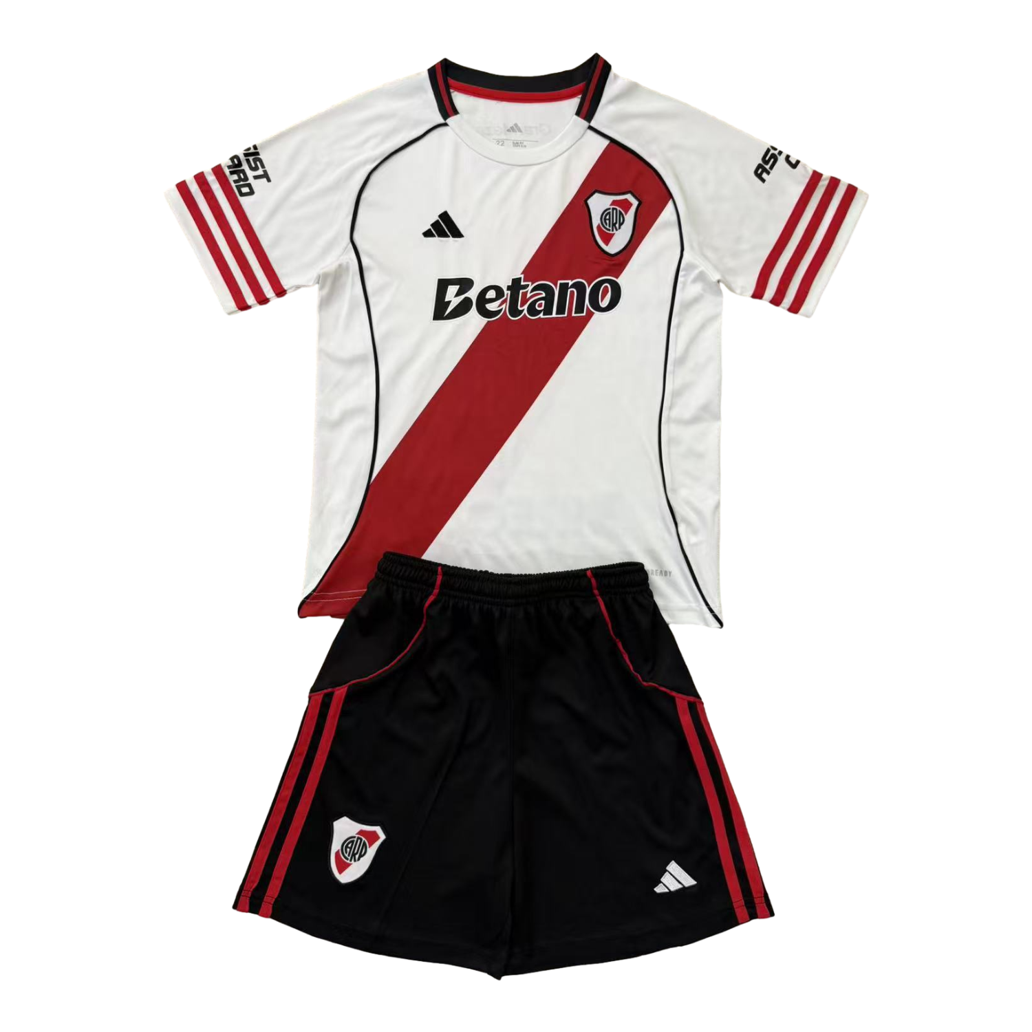 UltraTrikot-River Plate 25-26 Home Men's Adult Jersey Set - Fans Version