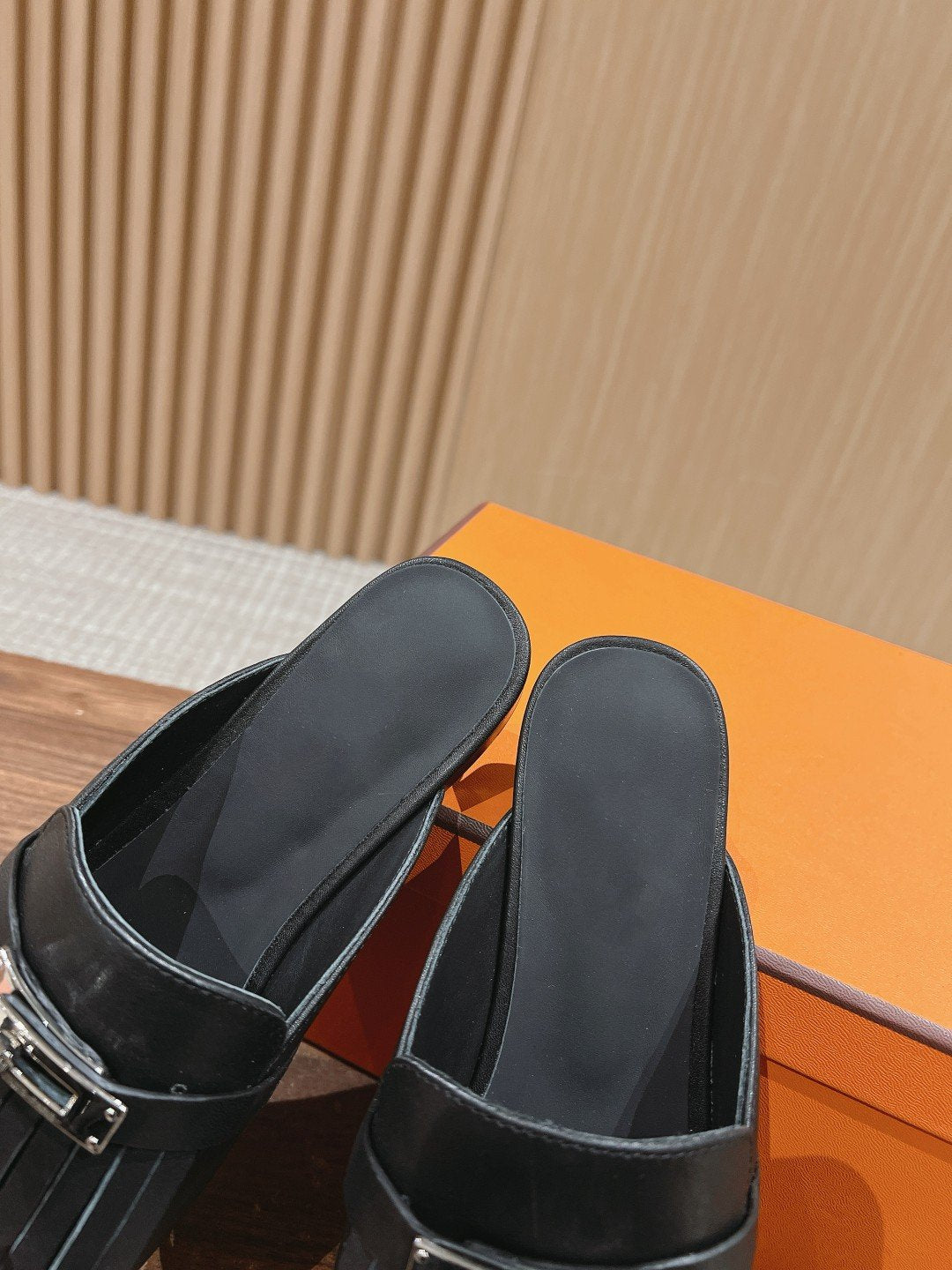 0Z Mule Fringed Black、mysite、Cacoeks