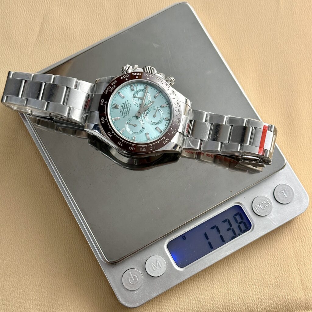 Đồng Hồ Rolex Cosmograph Daytona 116506 Tinh Chỉnh Nặng Rep 11 Ice Blue 40mm (1)
