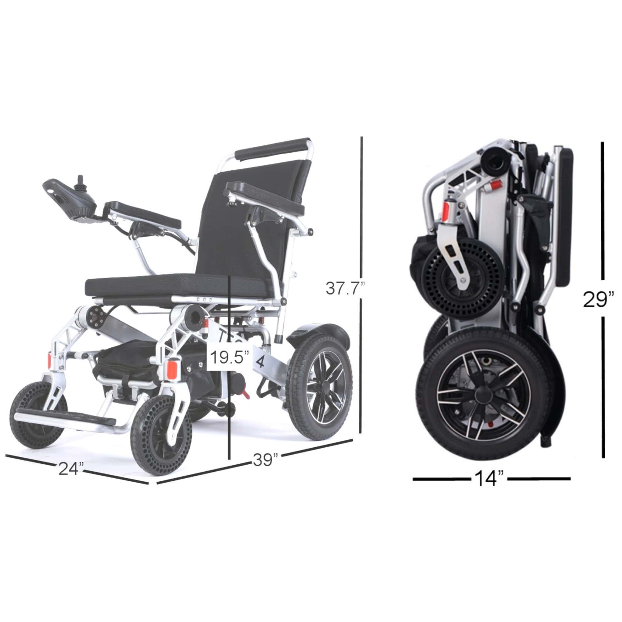Tech 4 Remote Control Power Wheelchair