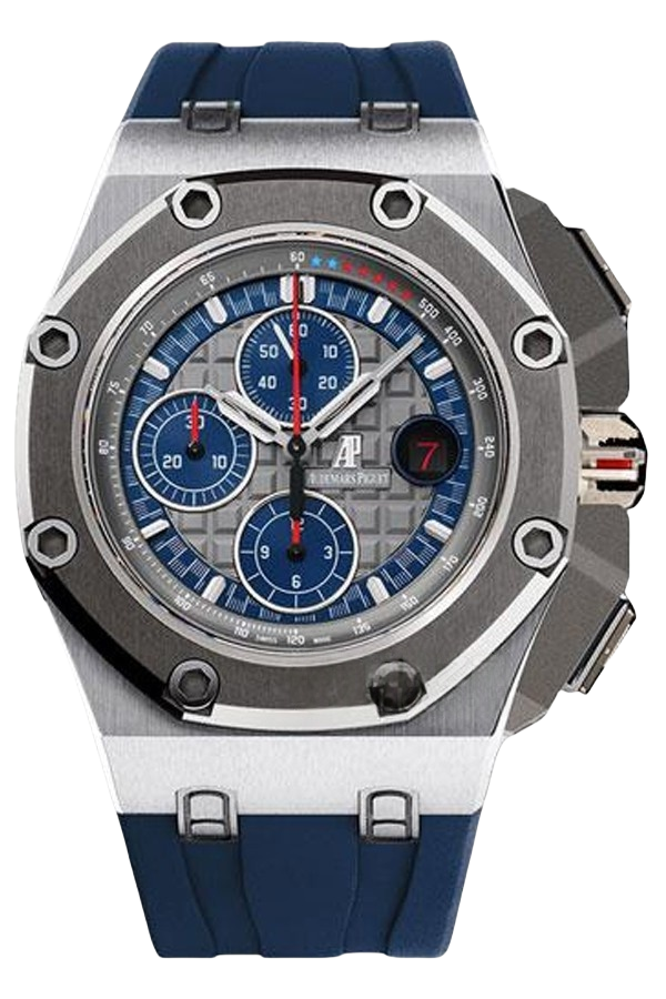 Audemars Piguet Royal Oak Offshore 26568PM.OO.A021CA.01 Super Clone Watch – Titanium Blue Dial Replica