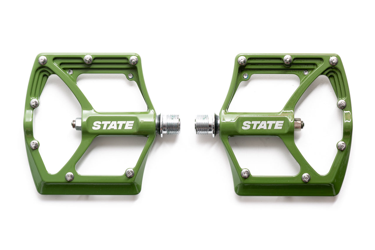 State Bicycle Co. - 3D Forged Trail Flat Pedals、mySite、bearsvspackers