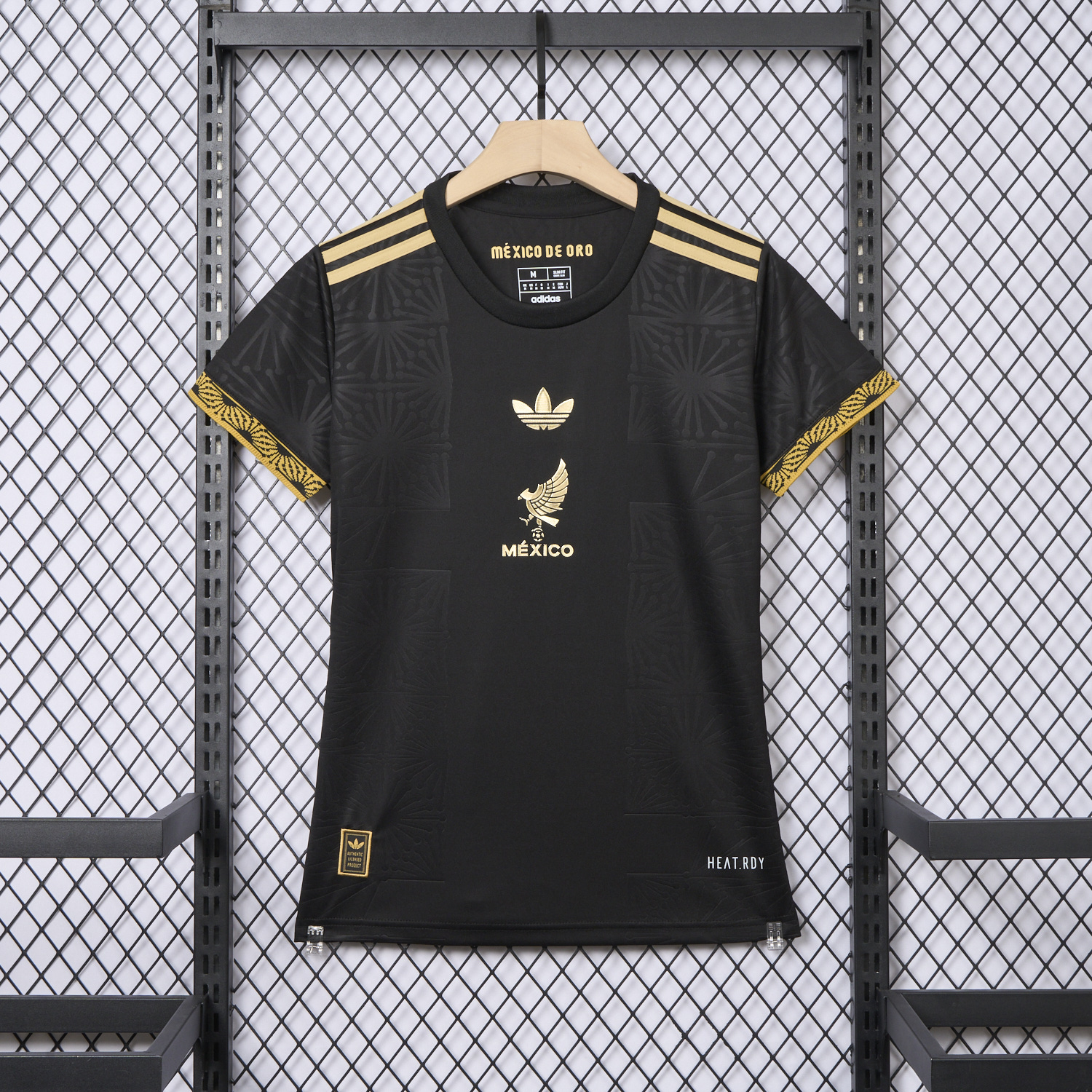 UltraTrikot-Women's Mexico 2025 Gold Cup Black Jersey - Fans Version