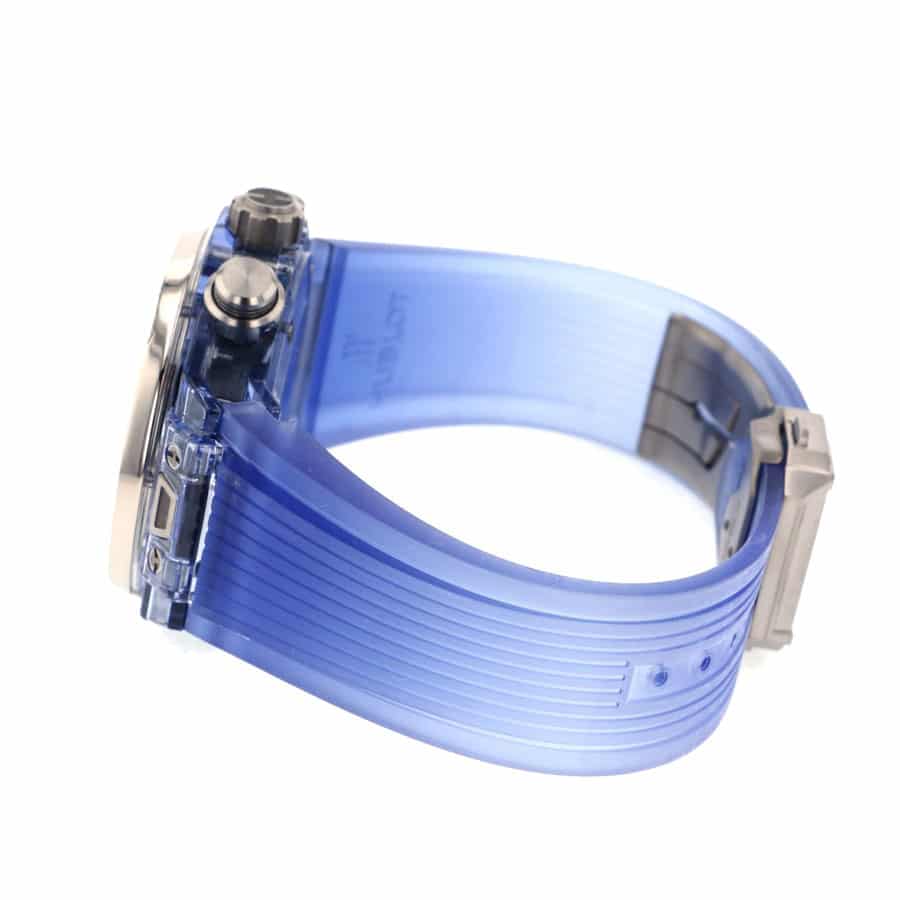 hublot big bang unico blue sapphire baguettes 411 jl 4809 rt 1901 1