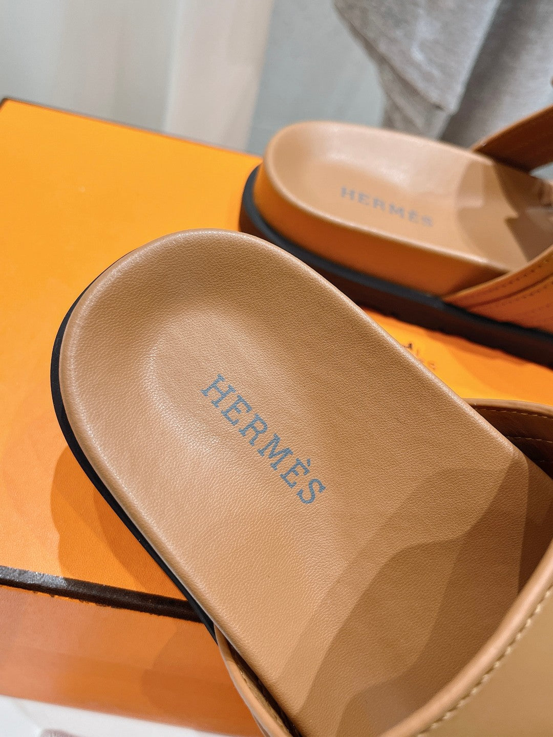 EMPIRE SANDAL CARAMEL CALFSKIN、mysite、Cacoeks
