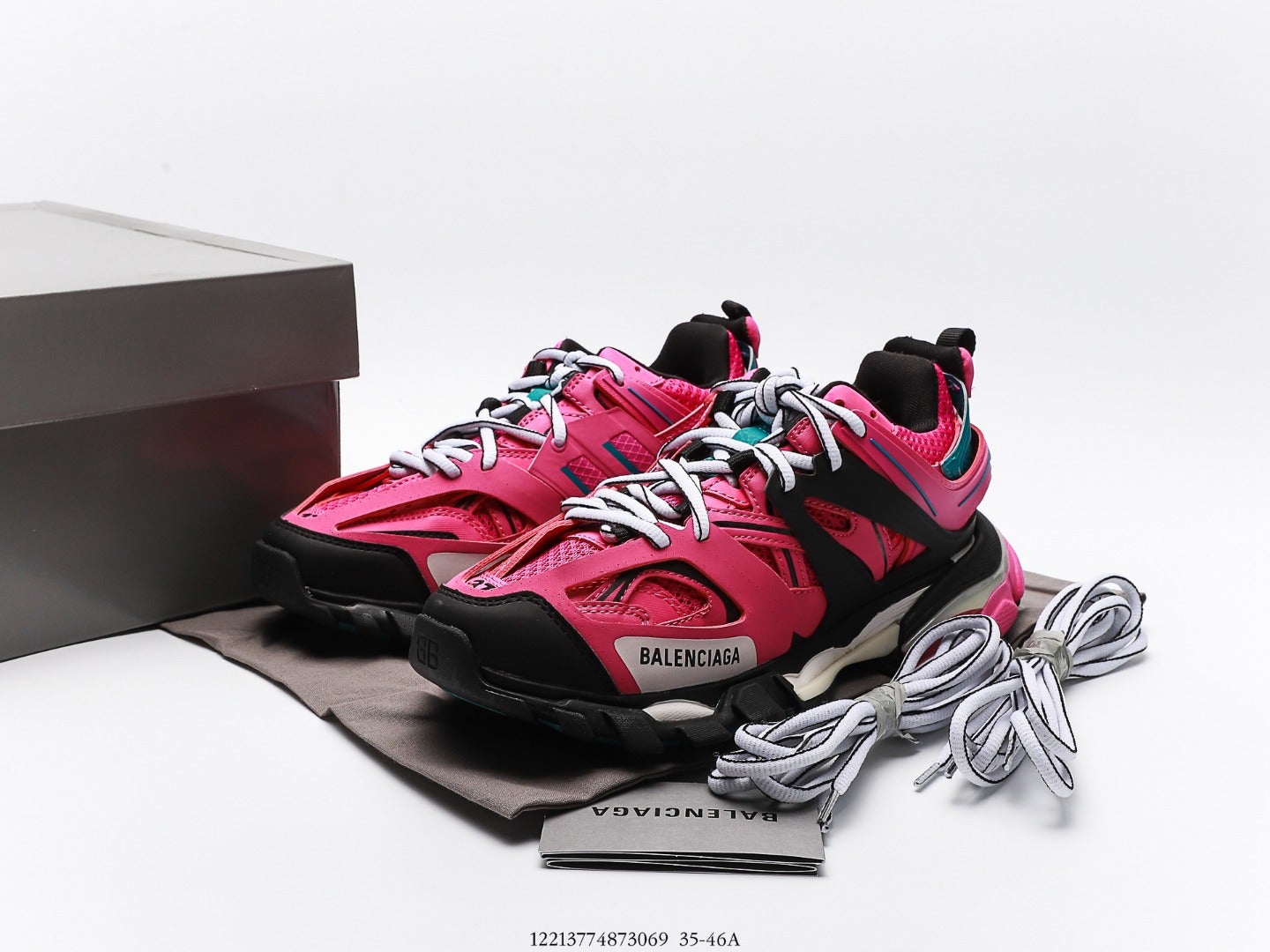 Balenciaga Track Trainer in Purple Black、mysite、Cacoeks