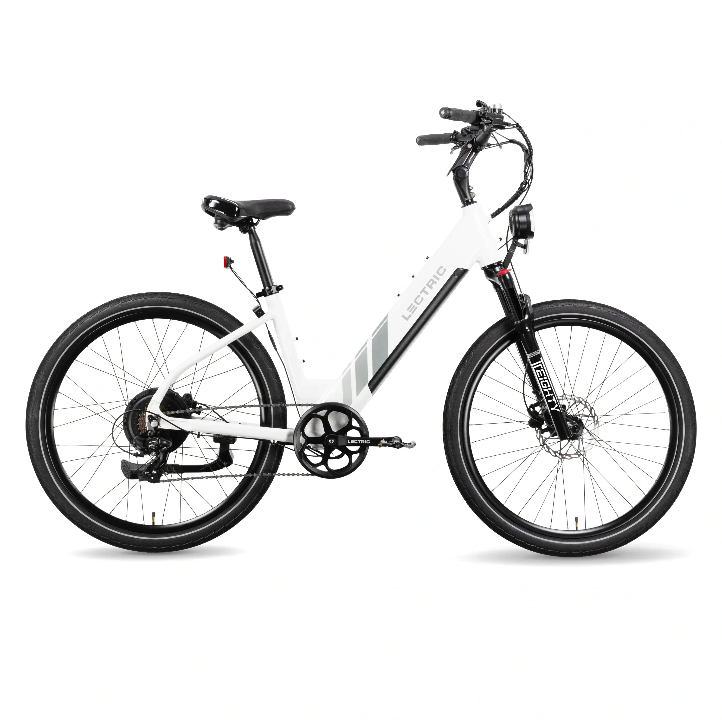 XPress 750 Step-Thru + FREE Rear Rack, Fenders, Elite Headlight, Suspension Seat Post ($336 Value)、mySite、bearsvspackers