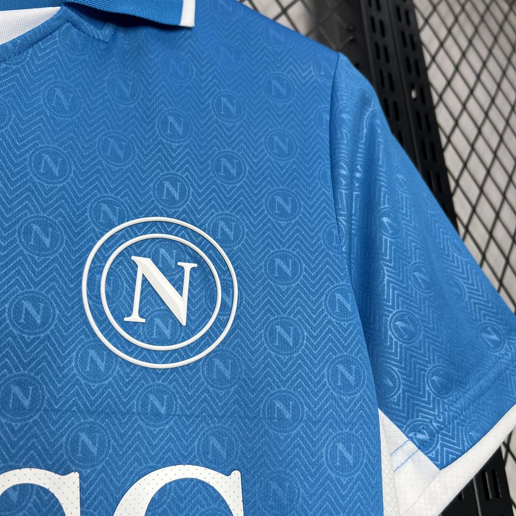 Higojerseys-SSC Napoli 24-25 Home Stadium Jersey - Fans Version