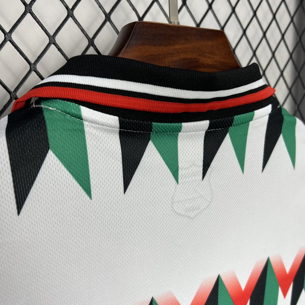 GlobeJersey-Retro Club Deportivo Palestino X Hypepeace White Throwback Jersey