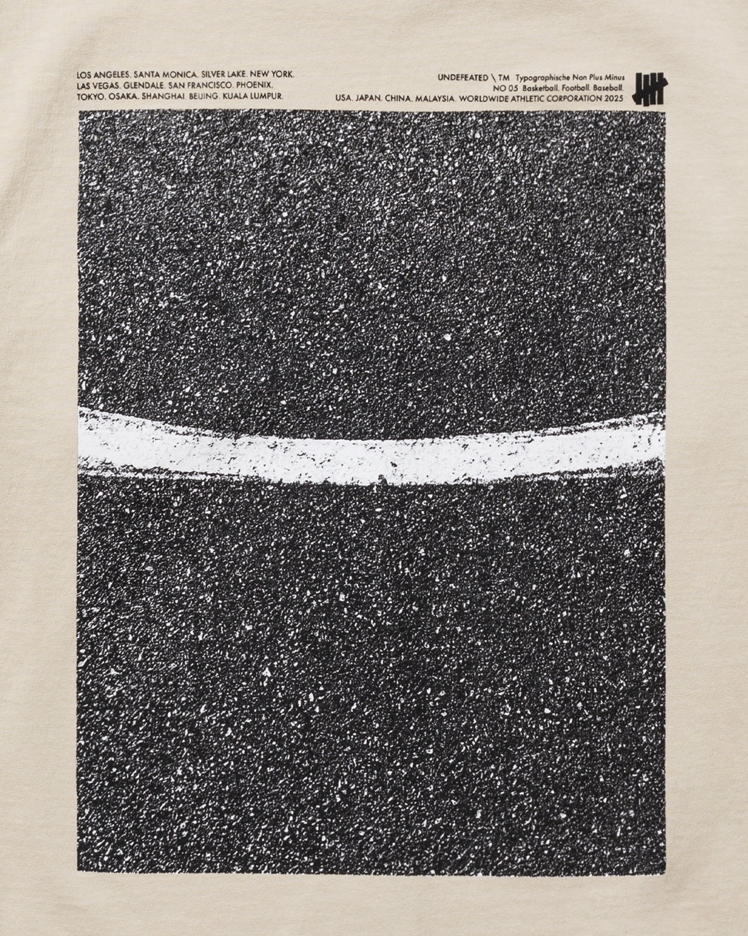 UNDEFEATED BLACKTOP L/S TEE