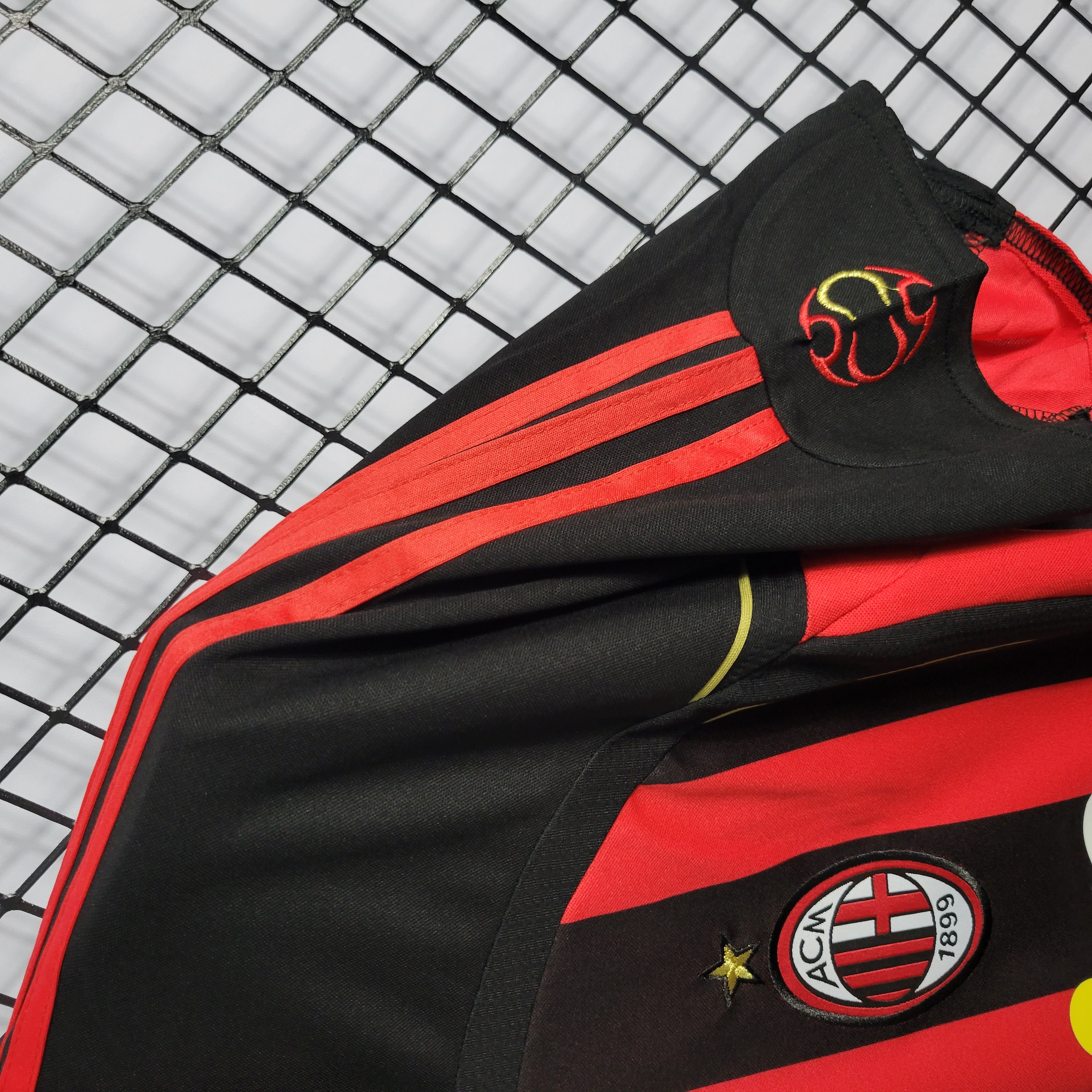 JerseysGala.com | Retro AC Milan 06-07 Home Stadium Jersey -Customize Name, Number and Patch | Worldwide Shipping