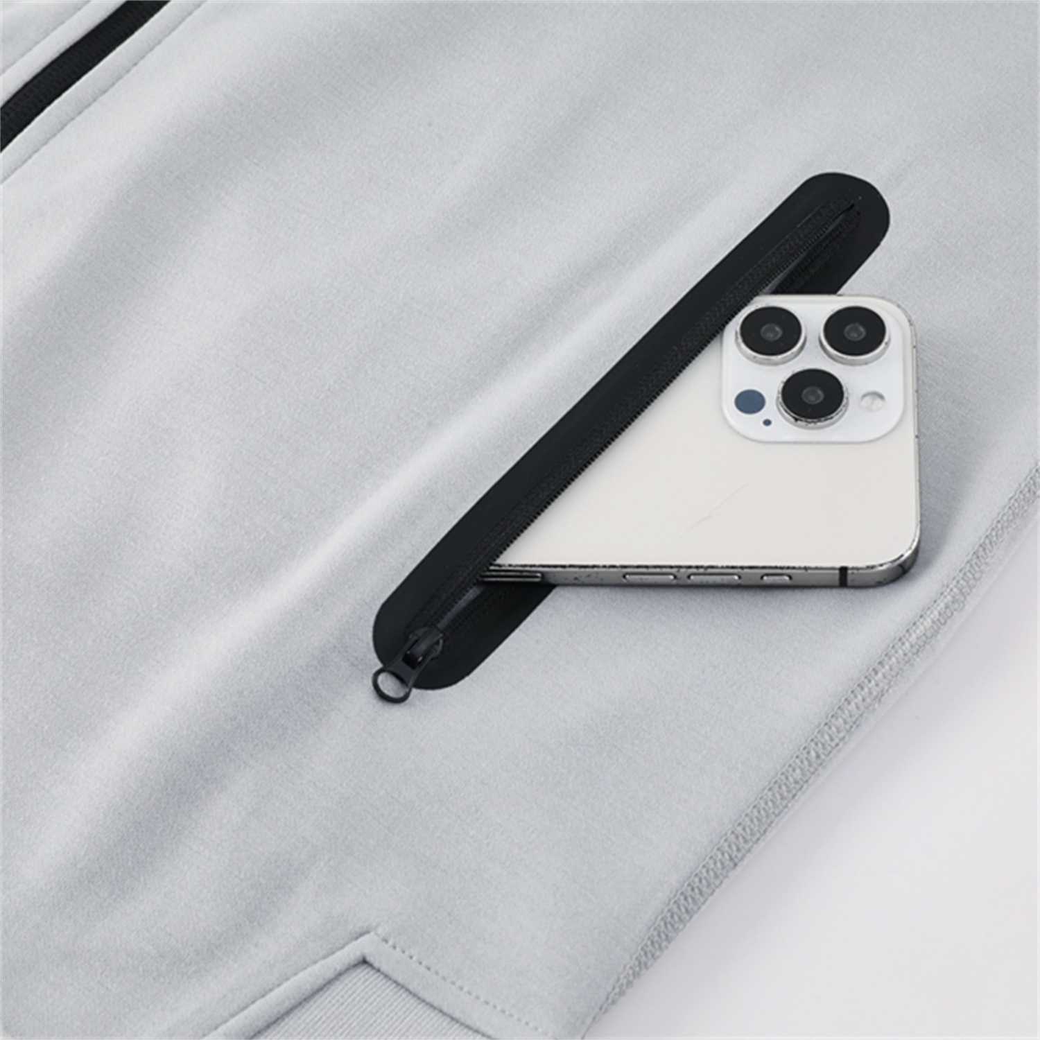 UltraTrikot-Barcelona 25-26 Hooded Jacket Training Tracksuit - Grey Jackets & Pants