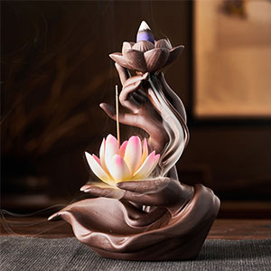 ZTCCUP Mixed Aroma Backflow Incense 50 Cones Pack Incense BS 1