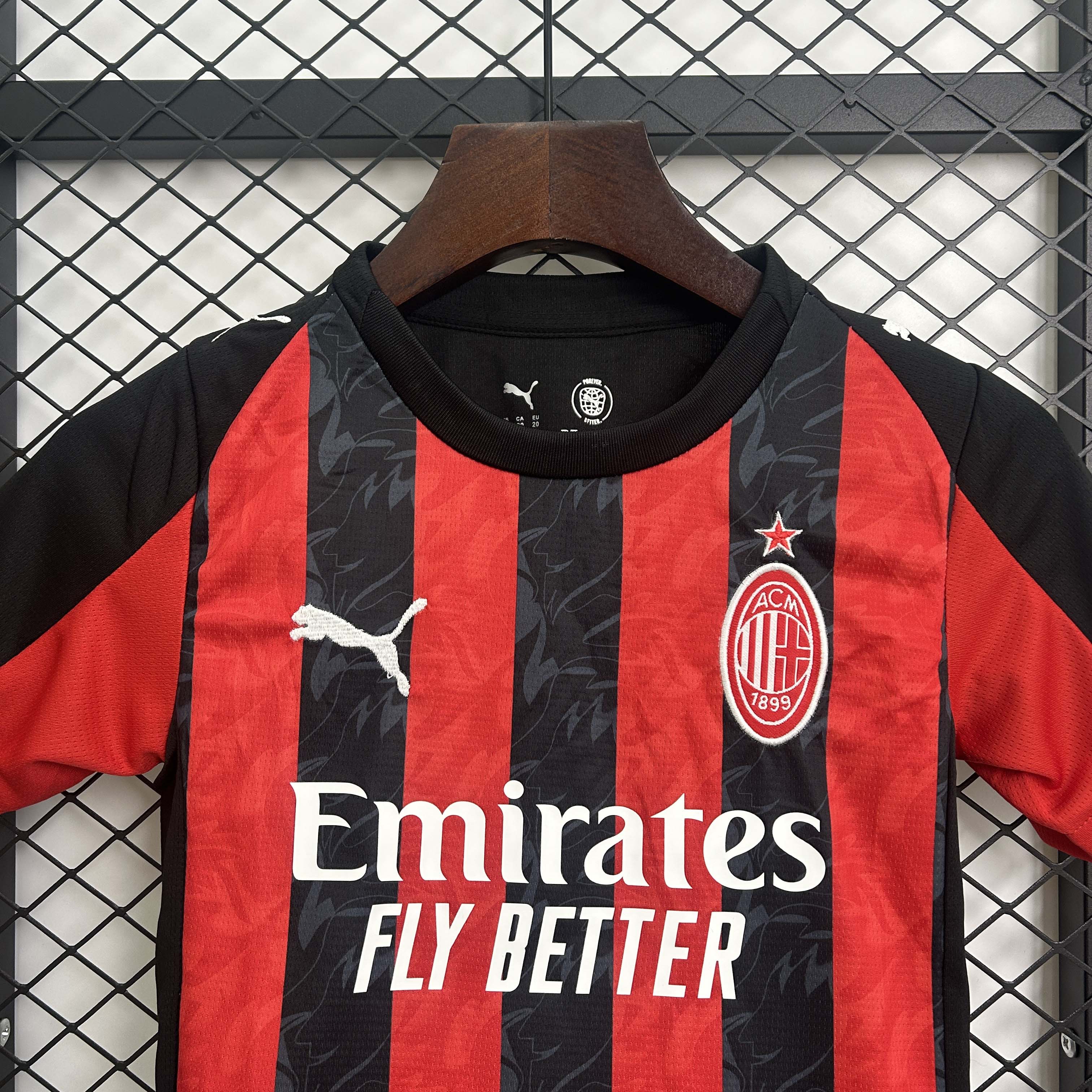 2025/2026 AC Milan Home Football Shirt 1:1 Thai Quality Kids Size:football jersey mysite: unitedjerseyfootball 邓江浪:football