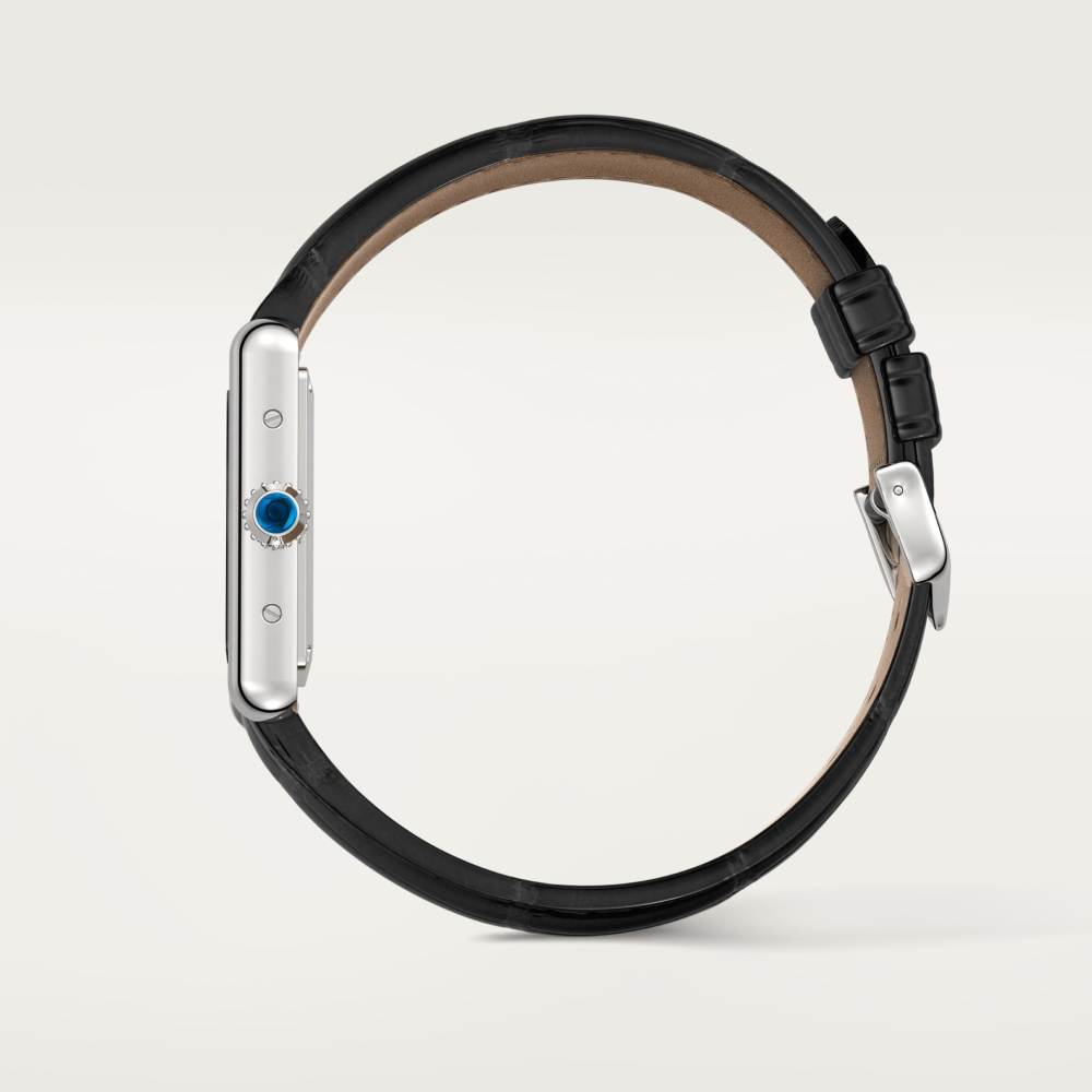 Super Clone 1:1 Cartier Tank Must Watch Small Model Black WSTA0071 Replica-fasswatch