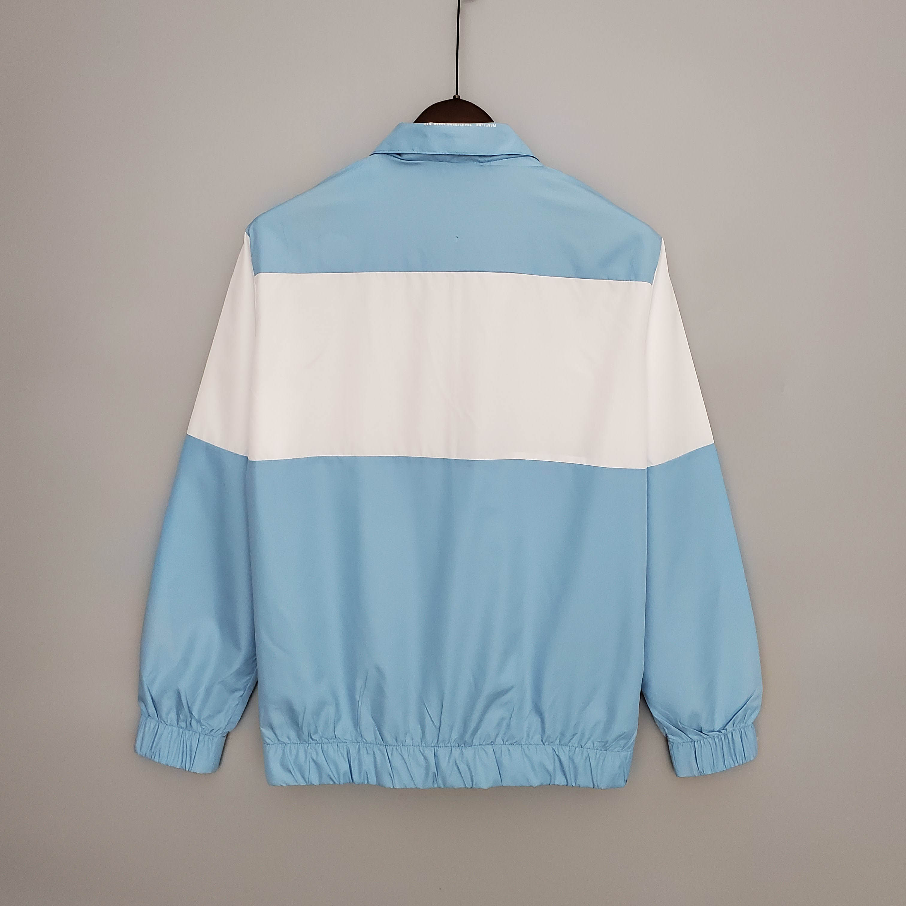 2021/2022 Manchester City Jersey Windbreaker Blue And White:football jersey mysite: unitedjerseyfootball 邓江浪:football
