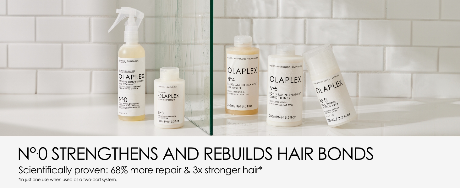 No.0 Stregthens and Rebuilds Hair Bonds