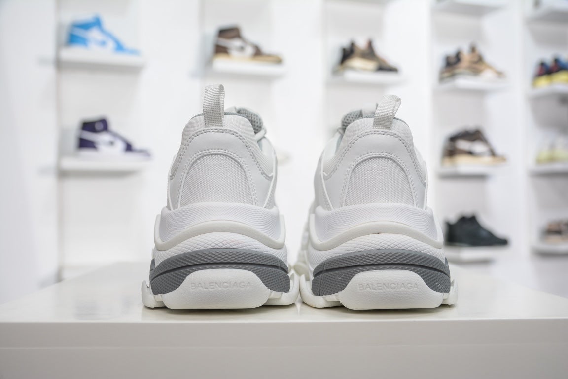 Balenciaga Triple S Sneaker Fabric White、mysite、Cacoeks