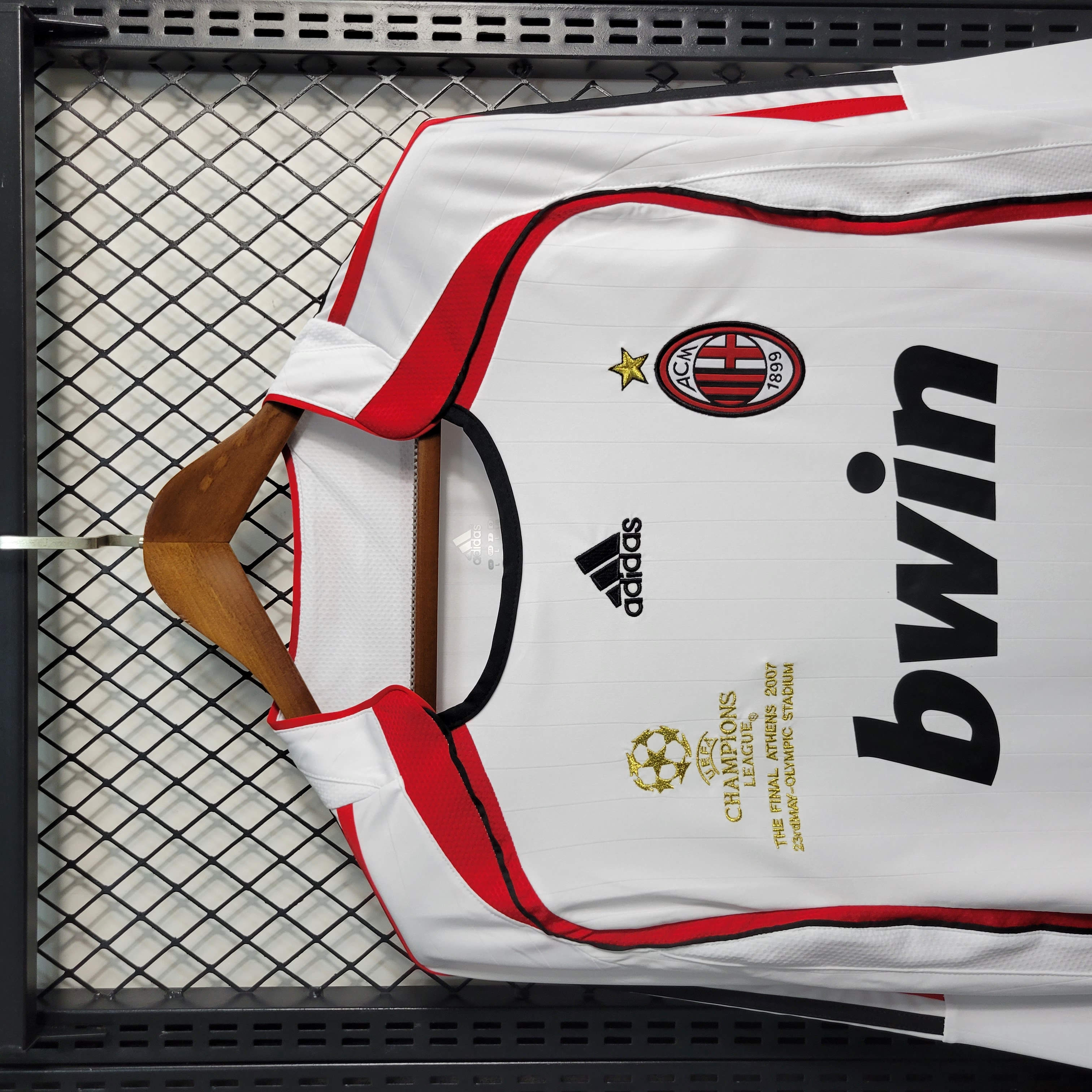 GlobeJersey-Retro AC Milan 06-07 Away Stadium Long Sleeve Jersey - Champions League Final