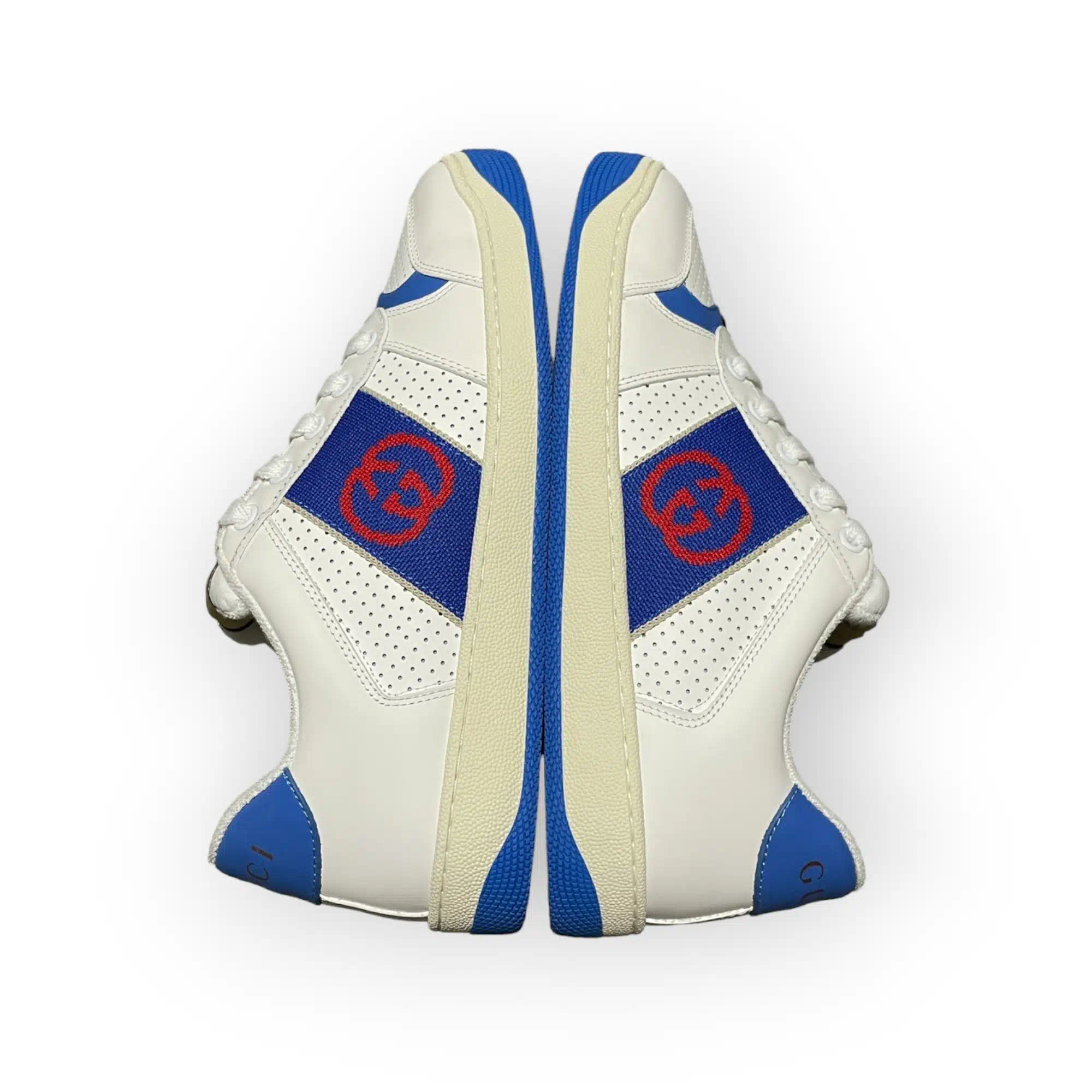 Gucci Screener with Interlocking G in White Blue、mysite、Cacoeks