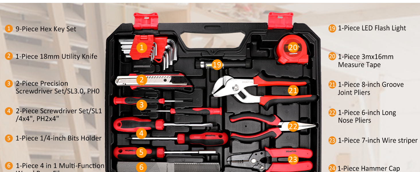 325 pcs tool set