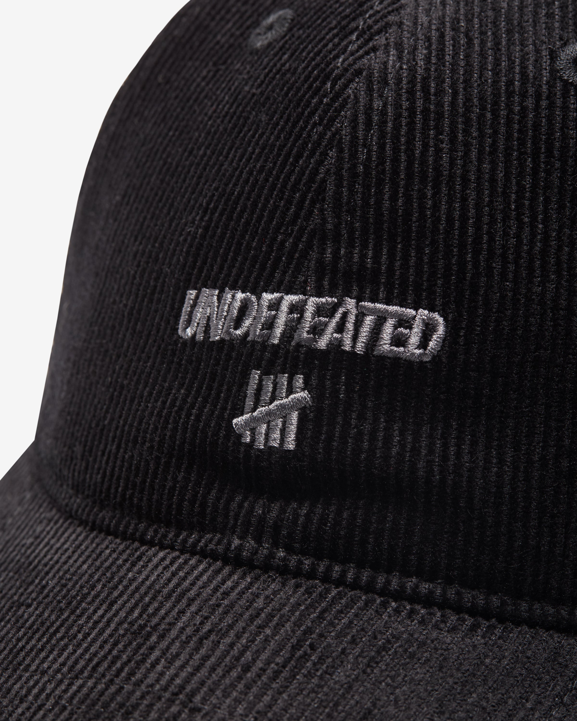UNDEFEATED CORDUROY STRAPBACK