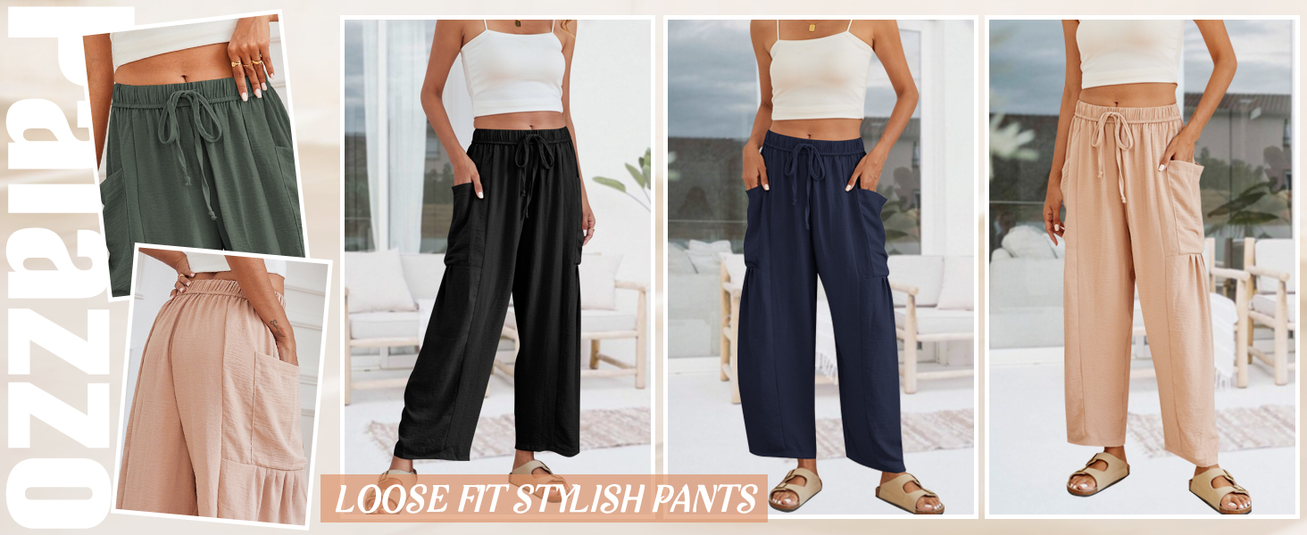 Loose Fit Pants