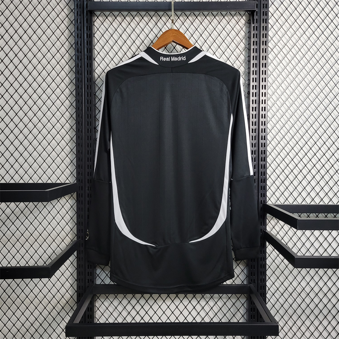 SIUjerseys-Retro Real Madrid 06-07 Away Long Sleeve Jersey