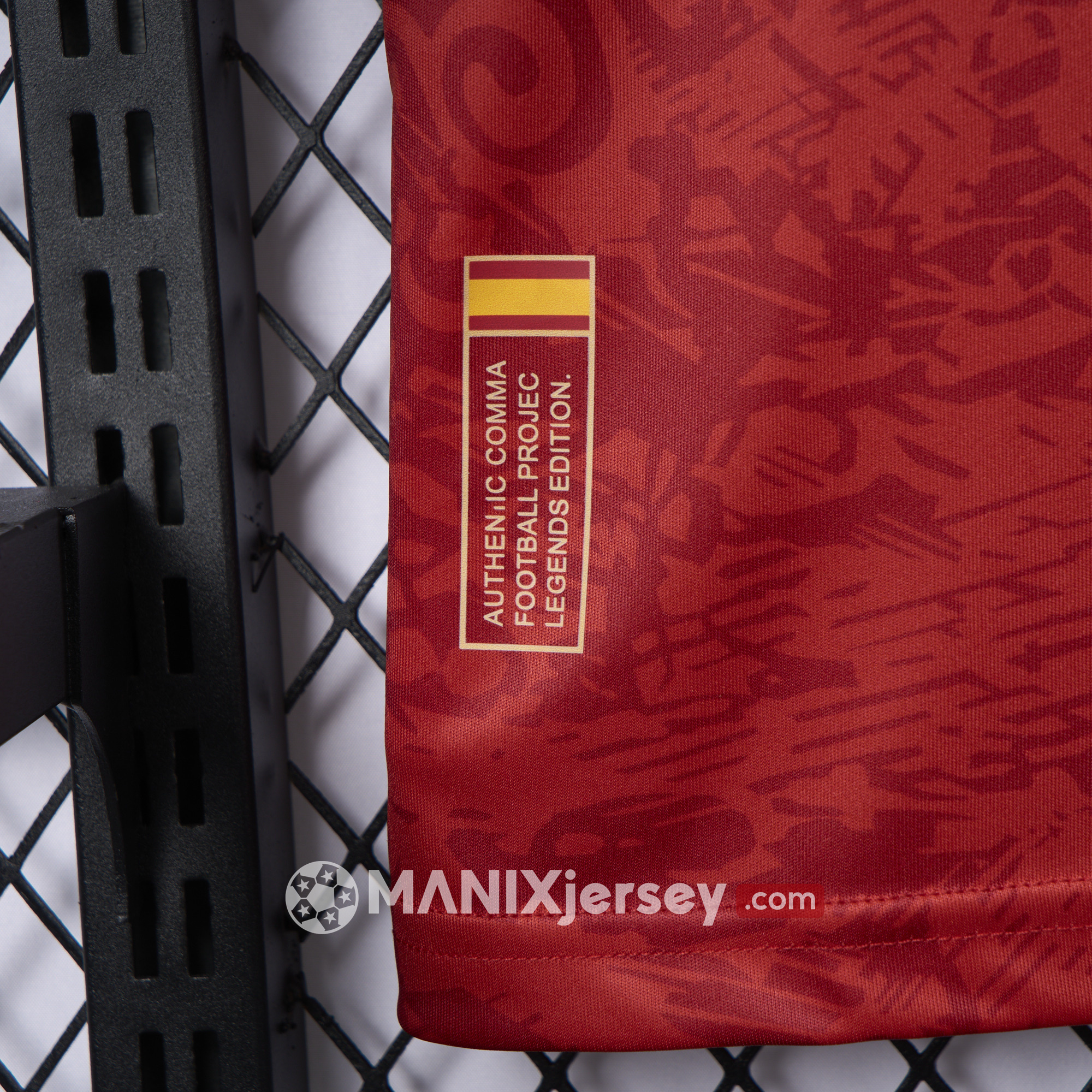 ManixJersey.com | Spain 2024-25 COMMA Red Special Edition Jersey - Fans Version -Customize Name, Number and Patch | Worldwide Shipping