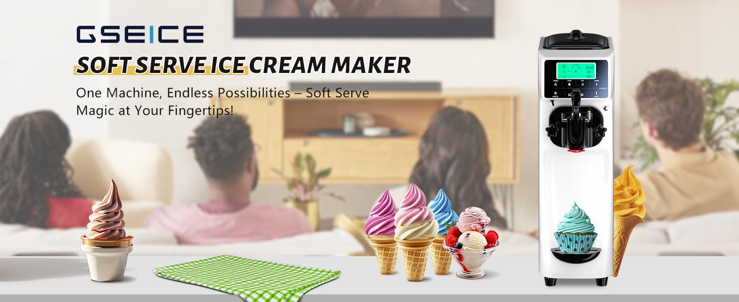GSEICE ICE CREAM MAKER