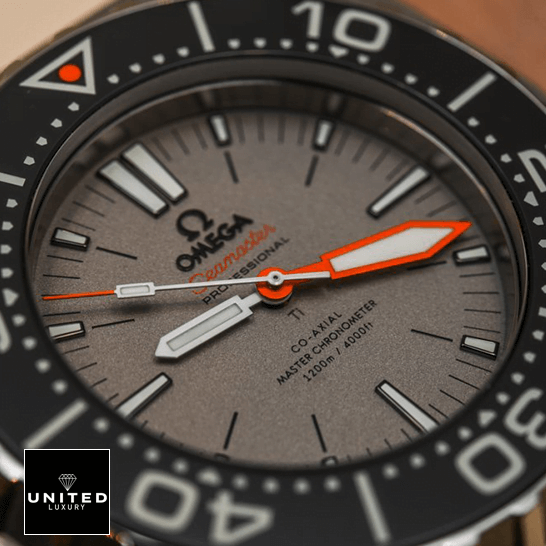 Omega Seamaster 224.32.55.21.01.001 Grey Dial Replica orange shearwater