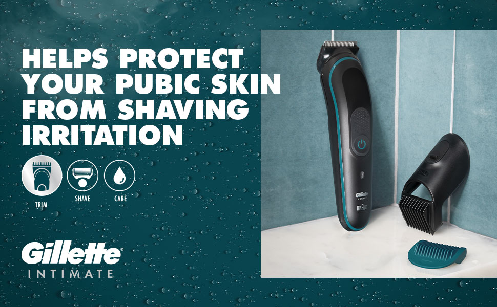 Gillette Intimate Pubic Trimmer for men