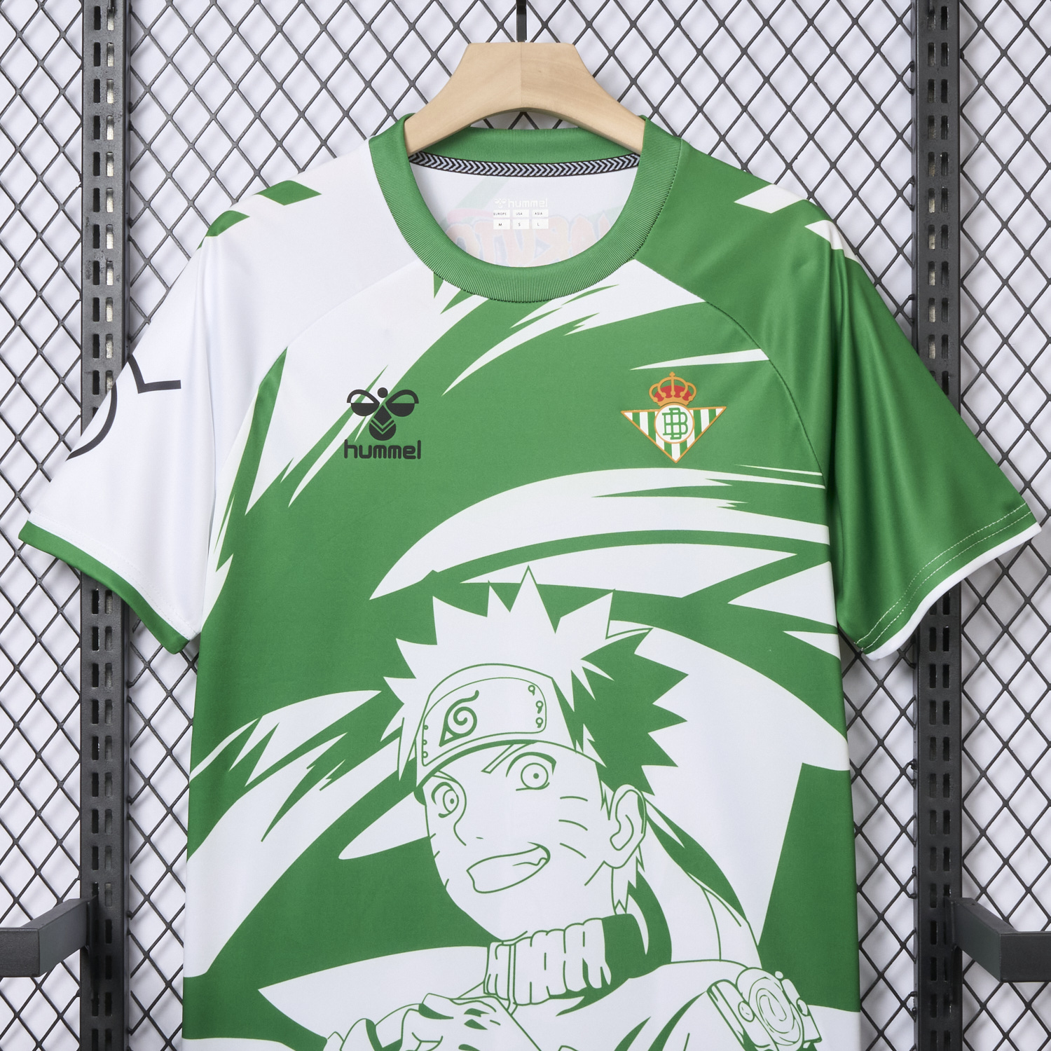 foot-Real Betis 25-26 NARUTO Special Edition Jersey - Fans Version