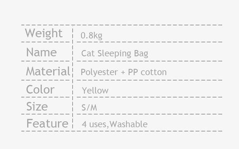 Cute Duck Cat Bed Four Seasons Universal Kitten Nest Tent Sleeping Bag